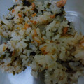 まちこ2983's cooksnap of when they made 鮭フレークで鮭ワカメの炊き込みご飯.