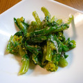 おぶうさま's cooksnap of when they made 菜の花のごまマヨしょうゆ和え.