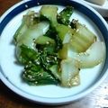 mikoko7's cooksnap of when they made [簡単]チンゲン菜のあっさり炒め.