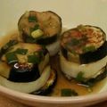 YANMARDi's cooksnap of when they made 簡単和食！ナスと長芋のミルフィーユ☆.