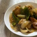 まくのうち's cooksnap of when they made ■鶏肉と玉ねぎのオイスター黒酢炒め■.