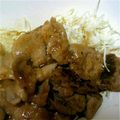 わたわたちゃん's cooksnap of when they made 豚肉の生姜焼き.