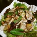 kebeibiko's cooksnap of when they made ＊栗とマッシュルームの秋味サラダ＊.