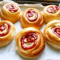 yumelon88's cooksnap of when they made ＨＢで青汁コロッケパン・ハンバーグパン♪.