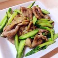 natsu1231's cooksnap of when they made つるりん♪豚こまきゅうり炒め.