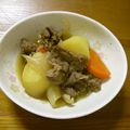 ピンキーカフェ's cooksnap of when they made 肉じゃが　　　　　.