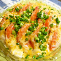 てらよう's cooksnap of when they made ふわとろ豆腐とトマトの長いもチーズ焼き.