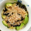 ななぞぅ's cooksnap of when they made 和風冷やしアボカドうどん.