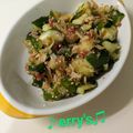 Erry_k's cooksnap of when they made たたききゅうりの梅かつお.