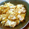 eccoinUSA's cooksnap of when they made ウチの親子丼＊丼つゆの割合メモ＊.