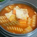 めかにか's cooksnap of when they made 保温ポットでトマトスープ♪.