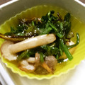 doramode's cooksnap of when they made ほうれん草としめじのマヨ炒め〜弁当〜.
