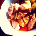 季喜's cooksnap of when they made キャベツと鶏の炊飯器蒸し♪.