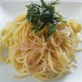 ☆shizu's cooksnap of when they made たらこスパゲティ.