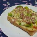 ひーゆっき's cooksnap of when they made キャベツ×ベーコンのスイチリマヨトースト.