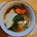ナンキンハゼ's cooksnap of when they made 体ポカポカ（●＾o＾●）スープ水餃子.