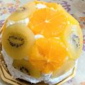 ☆なつこ's cooksnap of when they made 市販スポンジで簡単！ズコットケーキ.