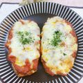 みっちゃん❇️68's cooksnap of when they made 米茄子のミートソースグラタン.