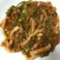 やたかな's cooksnap of when they made 豚ミンパワー！簡単おいしい青椒肉絲.