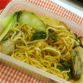 namilatte's cooksnap of when they made 牡蠣とほうれん草の焼きそば.