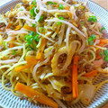 ハッピーあ～ちゃん's cooksnap of when they made ひき肉とオイスターソースの焼きそば.