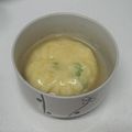 *hikarinomori*'s cooksnap of when they made ふわふわ♪はんぺんしんじょの彩り茶巾絞り.
