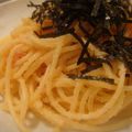 ままともや's cooksnap of when they made 半熟たらこパスタ、材料４つ♪.