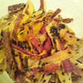ayatake23's cooksnap of when they made 美味！！さつまいもの皮の芋けんぴ風♬.