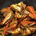 syoukei's cooksnap of when they made わたりがにの本格中華風チリケチャップ炒め.