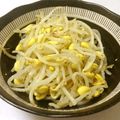 ケロリーにゅ's cooksnap of when they made 超簡単！もやしのナムル♪.