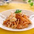 さとみわ's cooksnap of when they made 新しょうがと豚肉のはちみつ梅炒め.