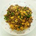 ちぇりまむ★'s cooksnap of when they made たまご・牛肉・ほうれん草のオイスター☆☆.