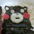 くまくまっし's cooksnap of when they made キャラ弁　熊本 くまモン.