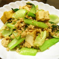 sakuni's cooksnap of when they made 青梗菜と厚揚げのピリ辛炒め.