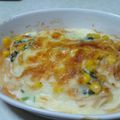 niko_'s cooksnap of when they made 余ったホワイトソースで＊スパグラ.