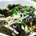 しおかつを's cooksnap of when they made 大根と三つ葉と韓国海苔のサラダ.