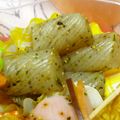 yoco152's cooksnap of when they made ノンオイル♪蒟蒻のハーブ塩焼き.