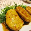 えみんちゅ＊'s cooksnap of when they made 簡単　照り焼き豆腐ハンバーグ　.