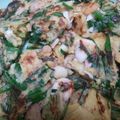 いわもっさん's cooksnap of when they made 基本のチヂミ★計り不要＆ホットプレートで.