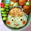 シマ会長's cooksnap of when they made キャラ弁★ぱっころりんのりんちゃん.