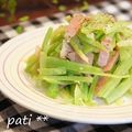 patisier's cooksnap of when they made お塩だけで旨い♡ブロッコリーの芯炒め.