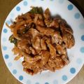 しのぷっち's cooksnap of when they made ごはんに合う♪豚肉のケチャップ炒め.