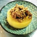 meff's cooksnap of when they made 肉味噌で＊ふろふき大根.