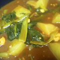 maruru-nn's cooksnap of when they made ◎ニンニクたっぷり◎10分青菜カレー◎.