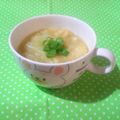 kururin18's cooksnap of when they made キャベツと松山あげの味噌汁.