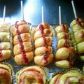 ☆ＨＩＦｕ★'s cooksnap of when they made ＊串つき　ウインナーパン＊.