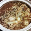 naokiss's cooksnap of when they made 味噌煮込みうどん鍋.