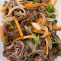 クックタマネギ's cooksnap of when they made 満腹！牛肉ともやしときのこのスタミナ炒め.