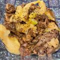 Faiza's cooksnap of when they made 簡単おつまみ♡セロリと豚肉のオイマヨ炒め.