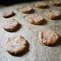 りたに's cooksnap of when they made 簡単★あずきクッキー.
